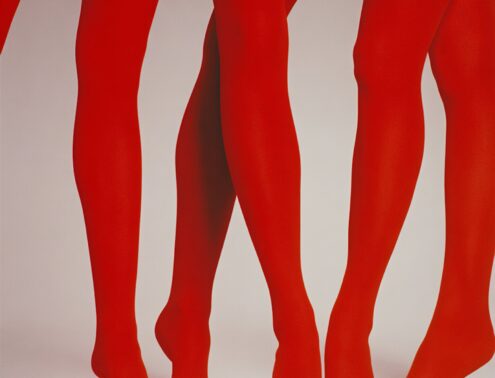 Red Tights Composition