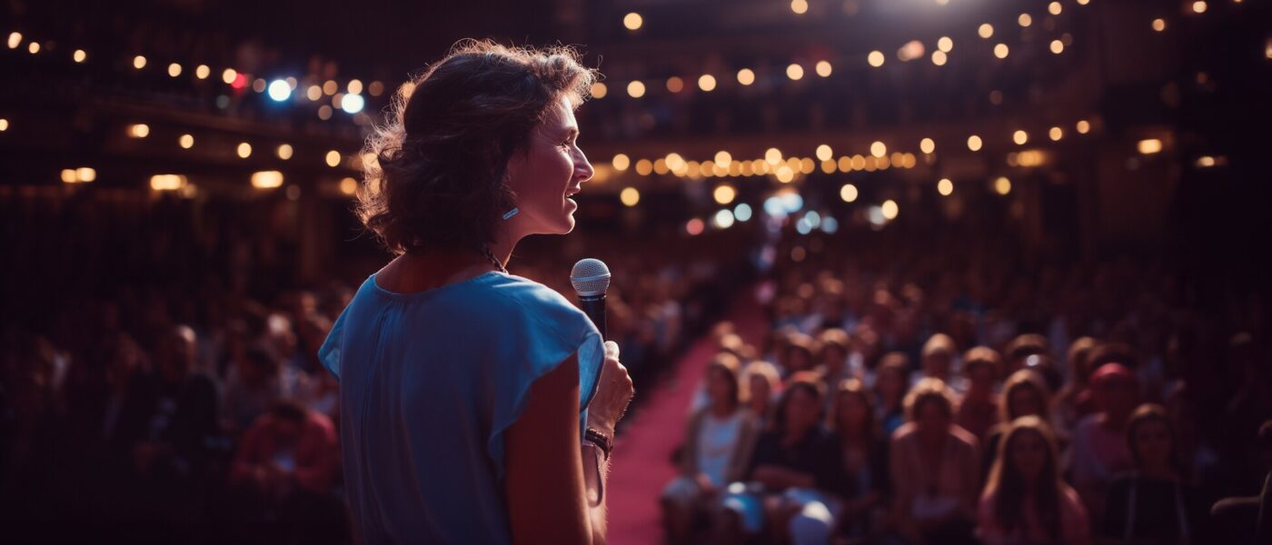 Speaker on Stage